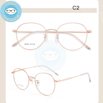 Gọng kim loại mã 34783